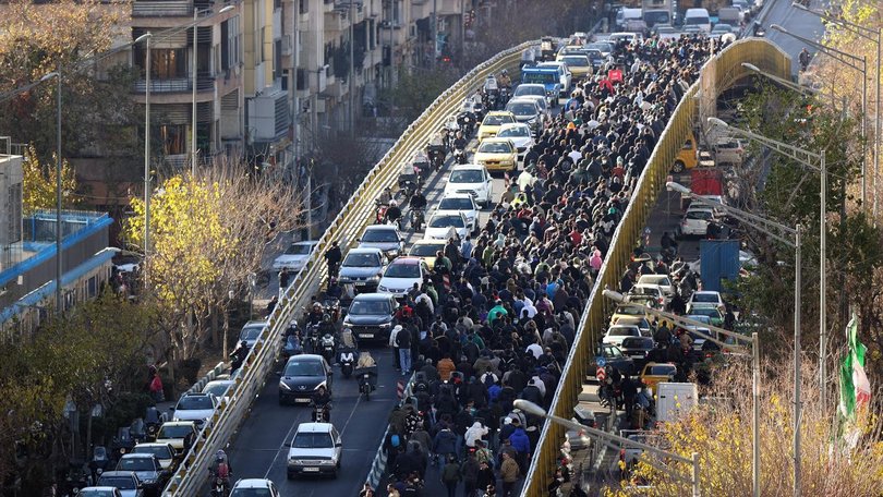 Iran's government has offered talks with unions and merchants amid the biggest protests since 2022.