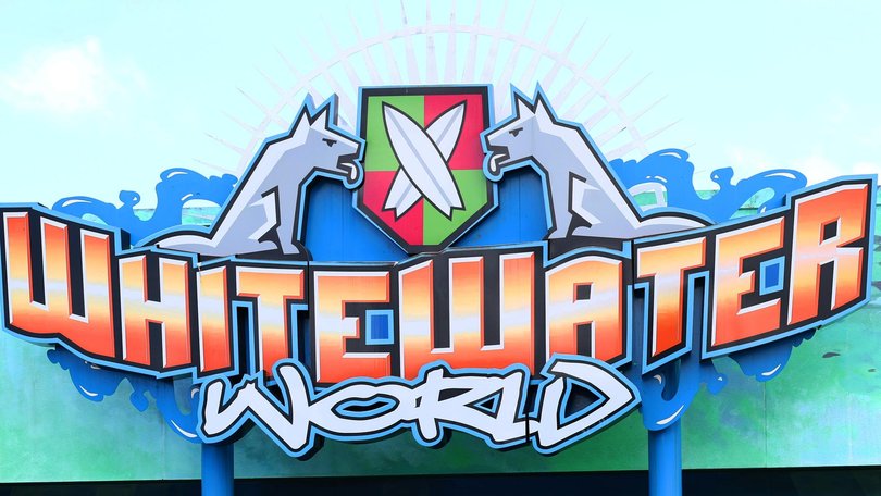 Emergency workers were called to WhiteWater World about 2pm on Friday. Picture: Nigel Hallett