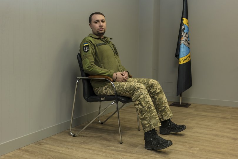 FILE — Gen. Kyrylo Budanov, head of Ukraine’s military intelligence agency, in Kyiv on Feb. 15, 2024.