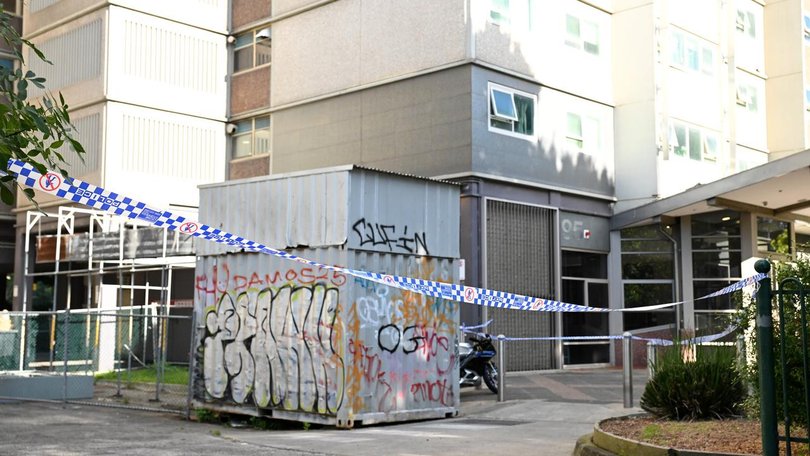 A fatal drive-by shooting follows a separate alleged stabbing murder in the same inner city suburb. (James Ross/AAP PHOTOS)