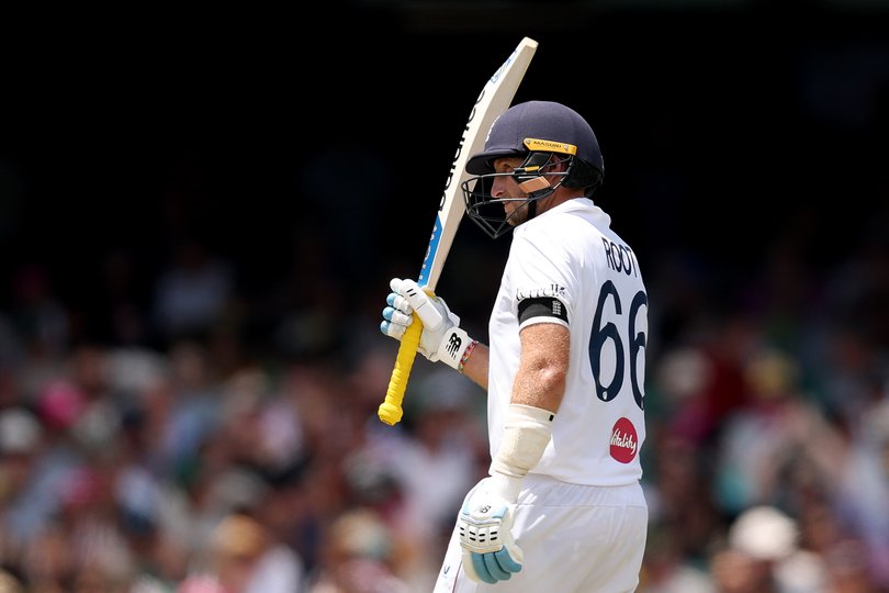 Joe Root has made a fine half-century.