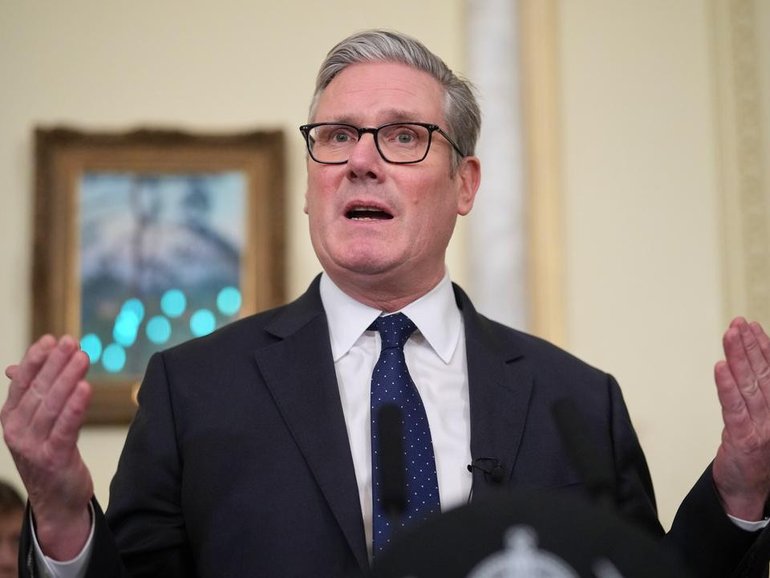 'We shed no tears about the end of his regime,’ Keir Starmer says of Venezuela's Maduro. (AP PHOTO)