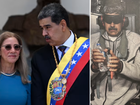 Nicolas Maduro and his wife Cilia Flores.