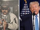 Donald Trump shares image of captured Venezuelan President Nicolás Maduro.
