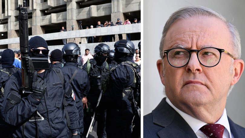 Anthony Albanese has called for a peaceful transition in Venezuela.