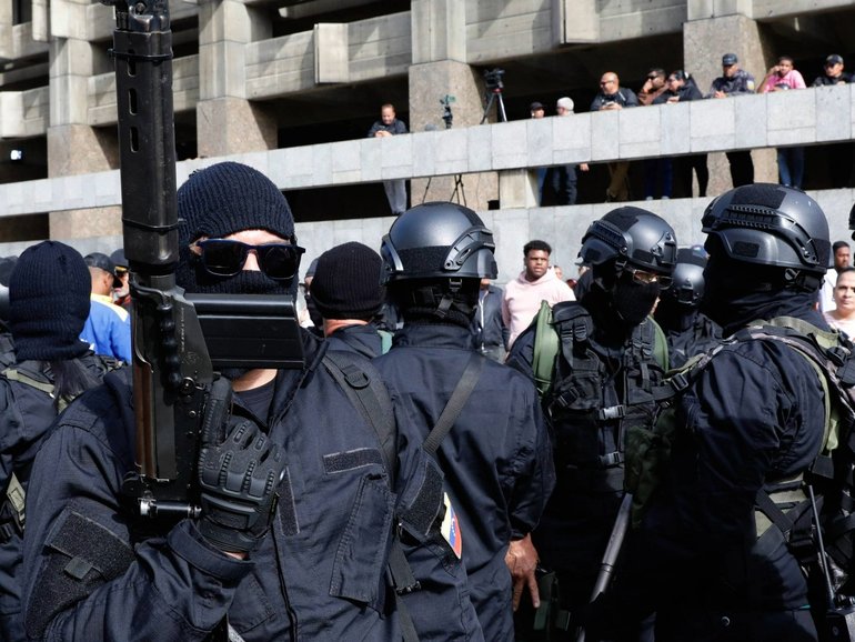 Anthony Albanese has called for a peaceful transition in Venezuela.