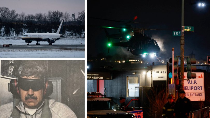 The US has moved Nicholas Maduro and his wife to a New York Federal prison in an intense operation.