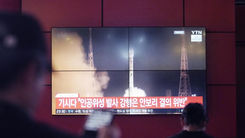 North Korea has reportedly fired another missile off its east coast, the first launch in two months. (AP PHOTO)