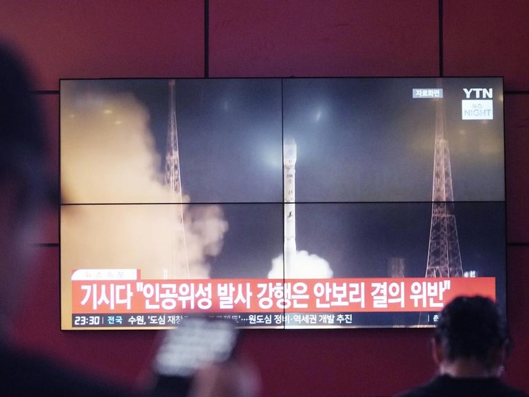 North Korea has reportedly fired another missile off its east coast, the first launch in two months. (AP PHOTO)
