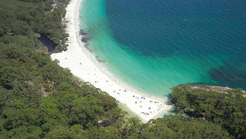Greenpatch Beach at Jervis Bay.