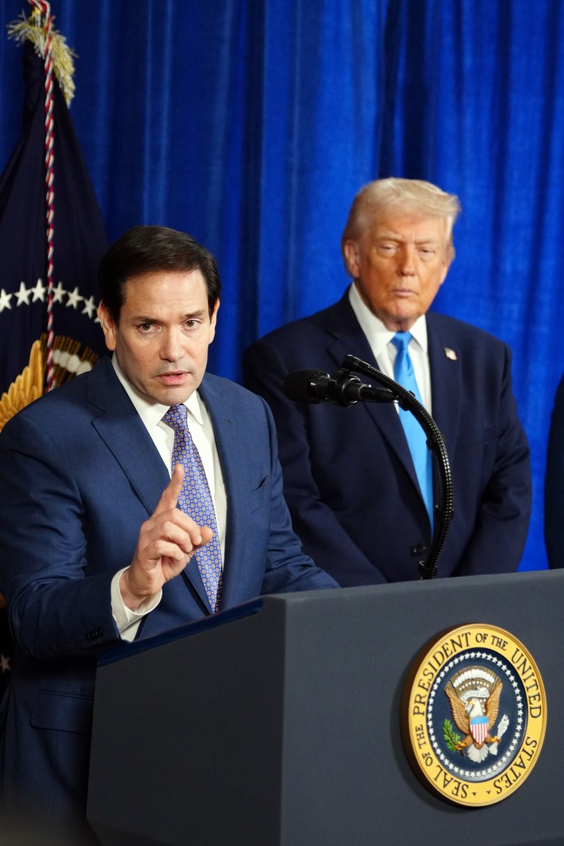 Secretary of State Marco Rubio says the US is not at war with Venezuela