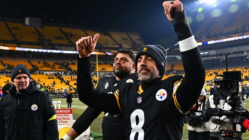 Aaron Rodgers has led the Pittsburgh Steelers to the playoffs.