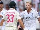 Ben Stokes fired up at Marnus Labuschagne. 