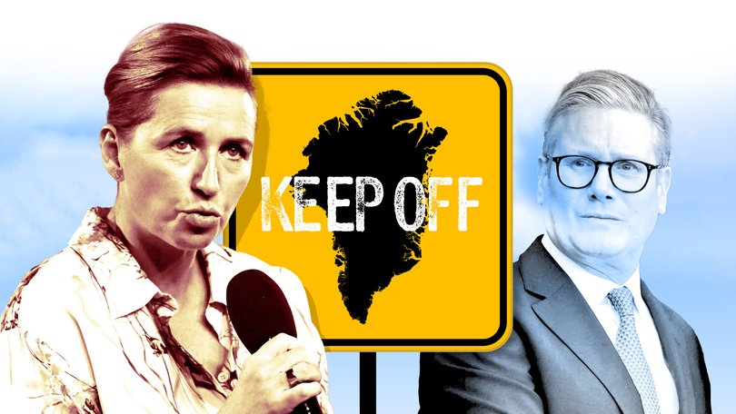 Denmark’s leader Mette Frederkisen has issued a grave warning over Trump’s desire for Greenland, with UK PM Keir Starmer backing her comments.