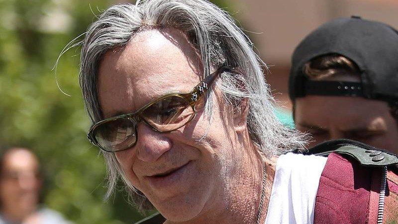Mickey Rourke is adamant he has nothing to do with a crowdfunding campaign to help him pay rent. (AP PHOTO)