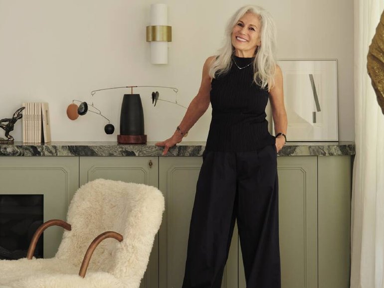 The home was originally designed by Gina's friend in 2000. Pic: Dave Wheeler.