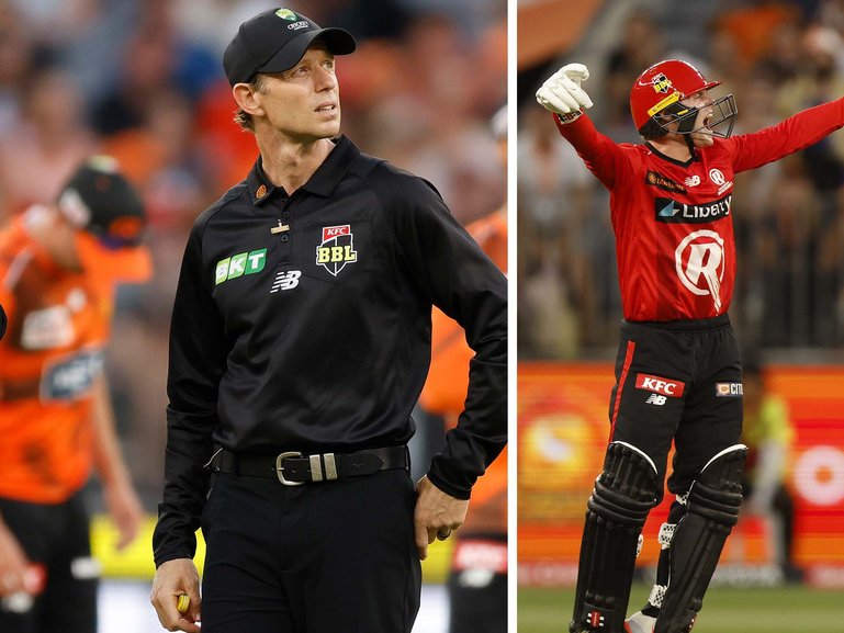 The Scorchers were on the wrong end of a controversial umpire review.
