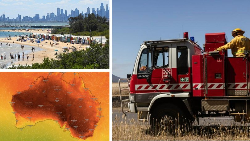 As an intense heatwave moves through Australia's southeast, authorities fear it could bring deadly and destructive fire conditions.
