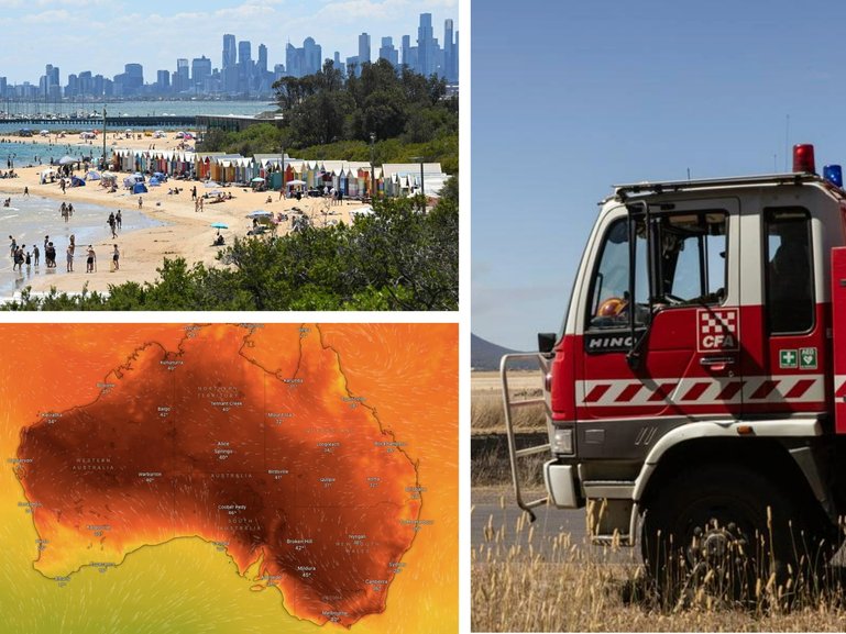 As an intense heatwave moves through Australia's southeast, authorities fear it could bring deadly and destructive fire conditions.