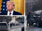 Donald Trump has backed ICE agents after a woman in a car was shot dead.