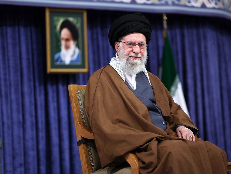 Iranian supreme leader Ayatollah Ali Khamenei is facing pressure to remain in charge.