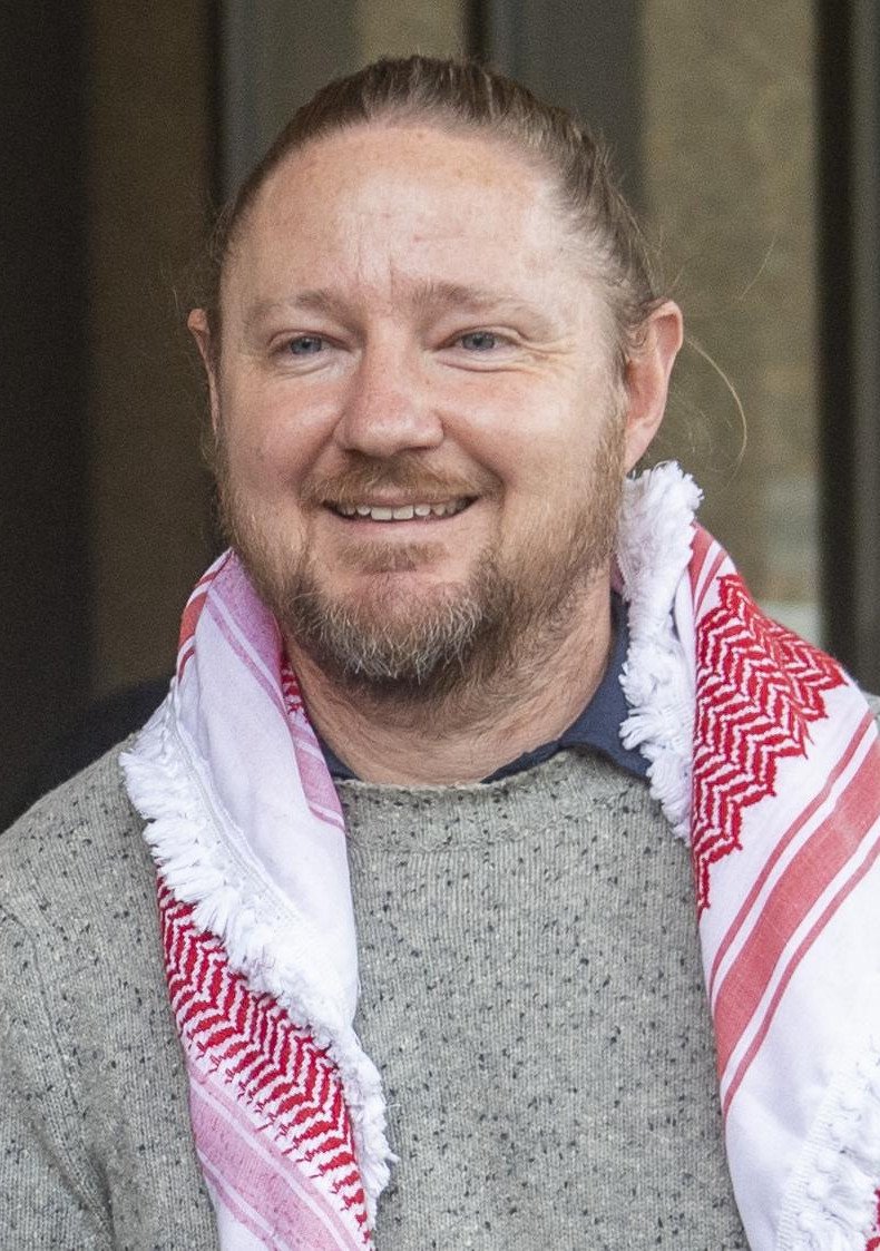 Joshua Lees of the Palestine Action Group Sydney is a lead organiser of anti-Israel protests.