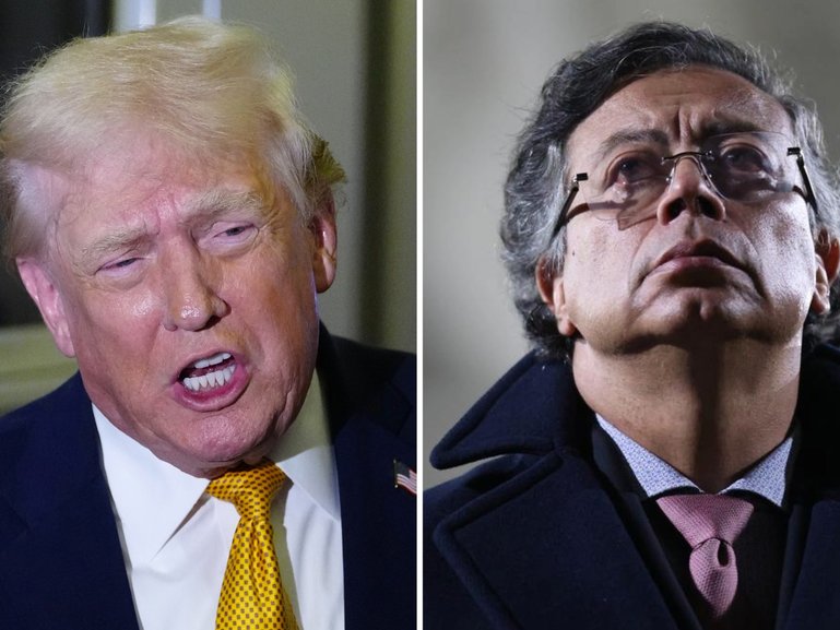 Colombia's leader has been invited to the White House by US President Donald Trump after both leaders spoke harsh words over the Venezuela intervention.
