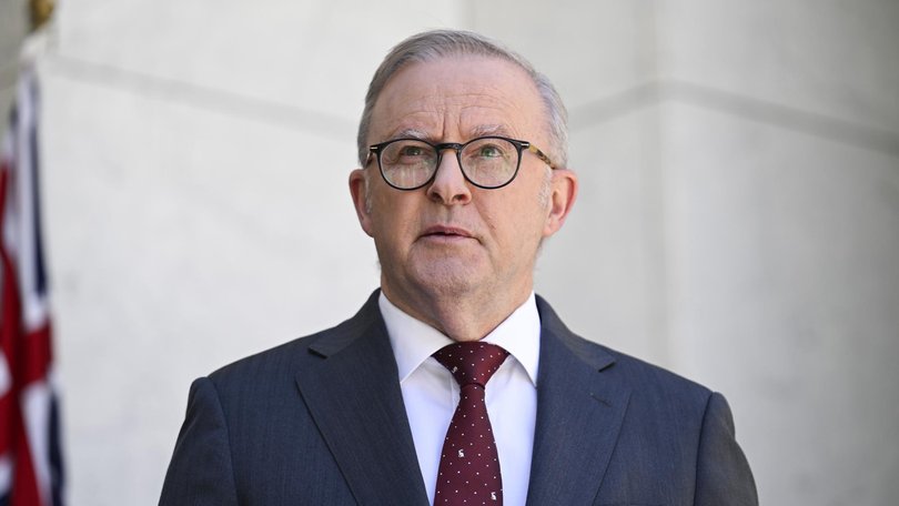 Anthony Albanese had earlier warned a federal royal commission could deepen division. NewsWire / Martin Ollman