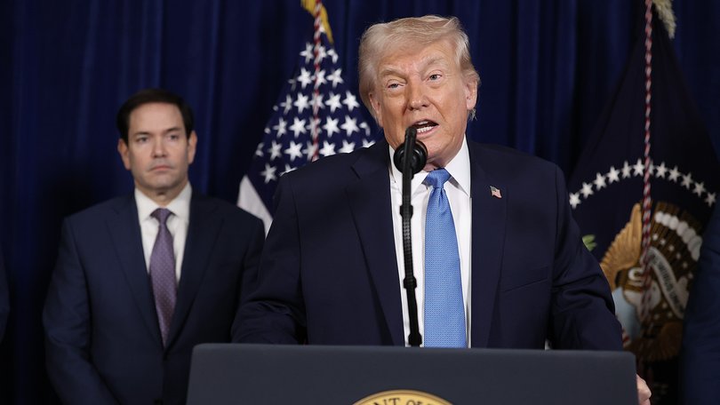 ‘We’re going to be taking oil’ from Venezuela and giving the proceed back, Donald Trump says.