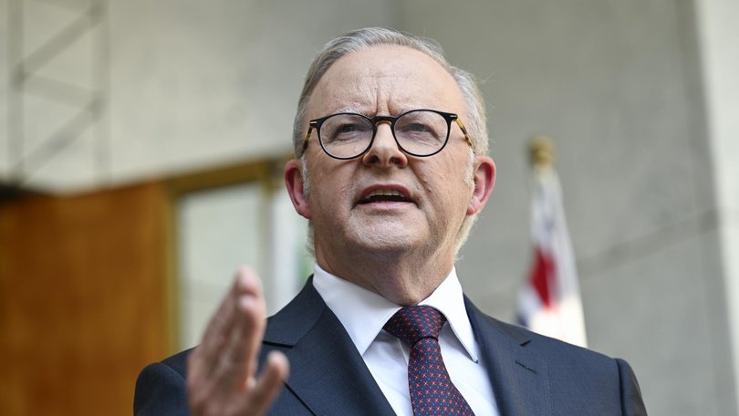 Prime Minister Anthony Albanese has defended excluding intelligence chiefs from national security meetings. Picture: NewsWire / Martin Ollman