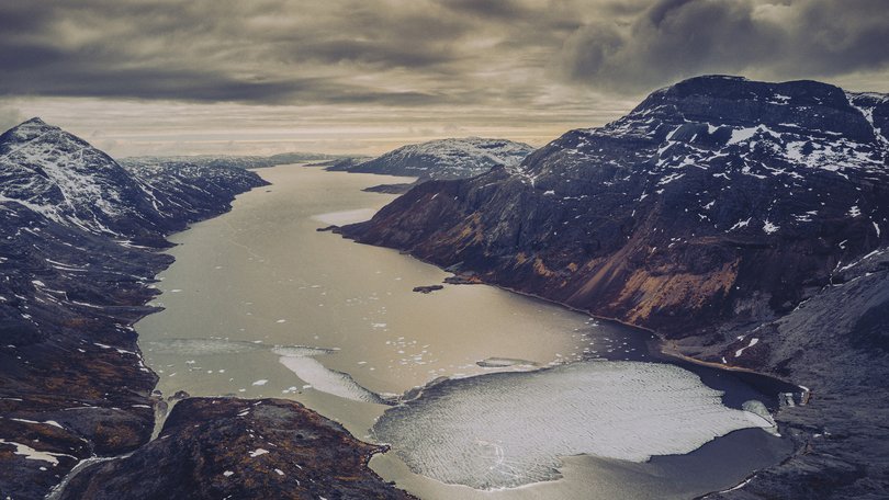 The Tanbreez rare earth minerals site rings a fjord, near Narsarsuaq, the gateway settlement to southern Greenland, on Monday, May 5, 2025. As ice melts due to climate change, Greenland’s reserves of rare earths, gold, and diamonds are expected to become more accessible. Photographer: Carsten Snejbjerg/Bloomberg Carsten Snejbjerg
