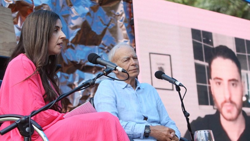 Dr Randa Abdel-Fattah in a previous appearance at the Festival. 