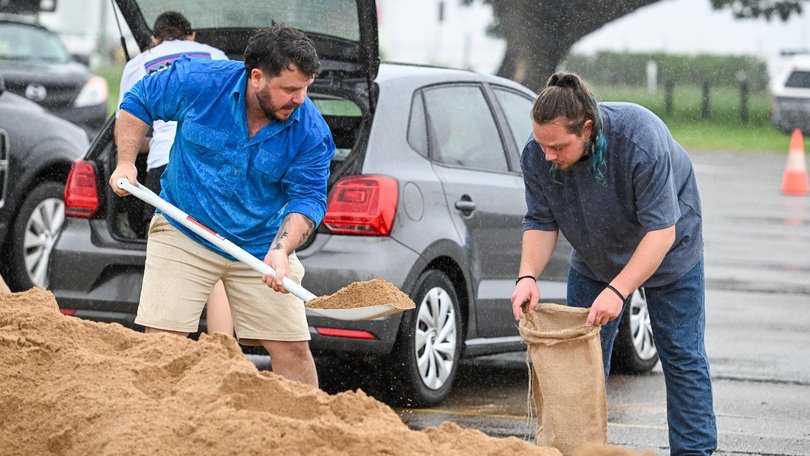 A tropical low is set to bring heavy rain to residents in Queensland's already-drenched north. (Scott Radford-Chisholm/AAP PHOTOS)