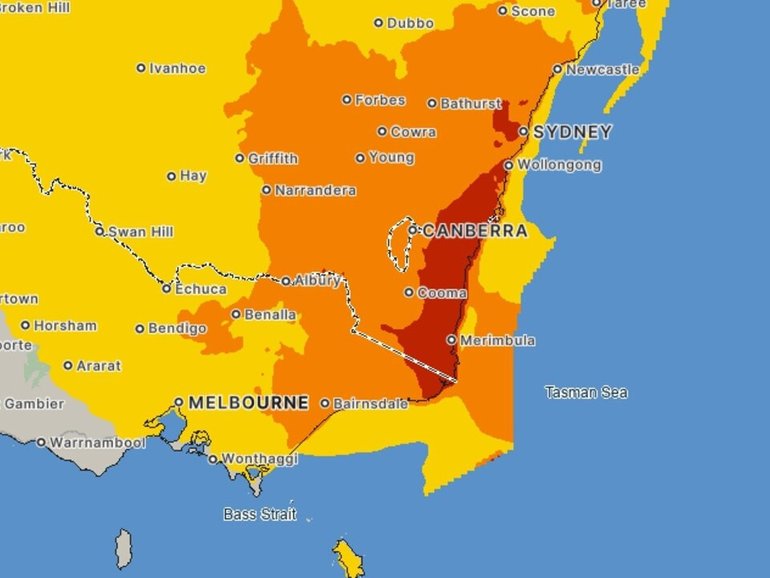 Heatwave conditions are severely affecting Victoria. BOM