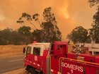 Victoria bushfires - Extensive damage to property around Victoria.
