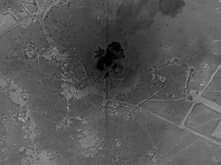 The United States military said Saturday that it hit multiple Islamic State targets across Syria in another retaliatory strike in response to an attack that killed American servicemembers.