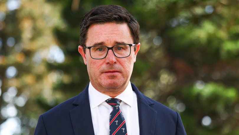 Nationals leader David Littleproud says heavily armed police at major events are a ‘sad sign of the times’. Picture: NewsWire / Gaye Gerard