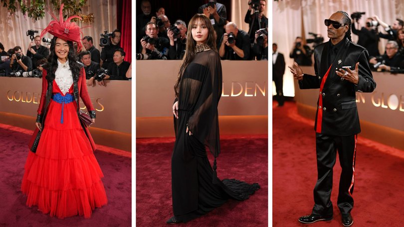 Stars arrive for the 83rd Golden Globes.