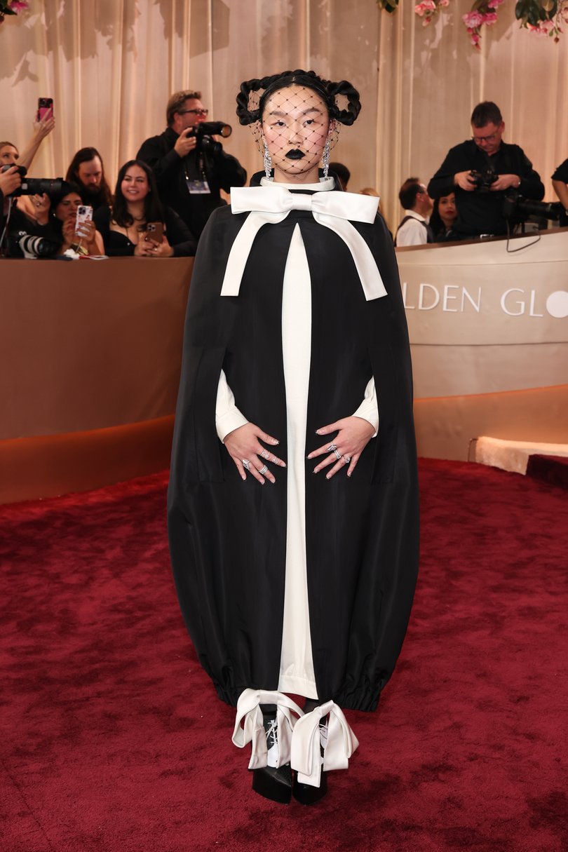 Audrey Nuna attends the 83rd Annual Golden Globe Awards.