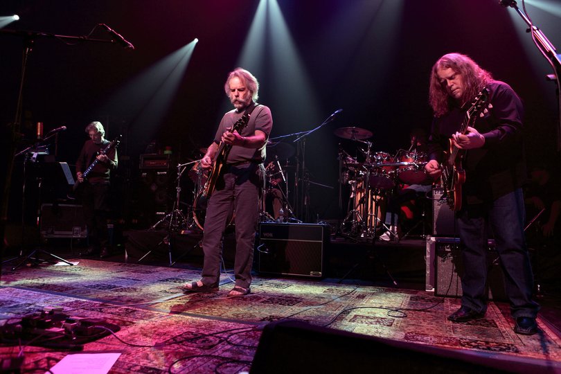  From left: Phil Lesh, Bob Weir, Bill Kreutzmann and Warren Haynes, members of the Grateful Dead perform in New York in 2009. 
