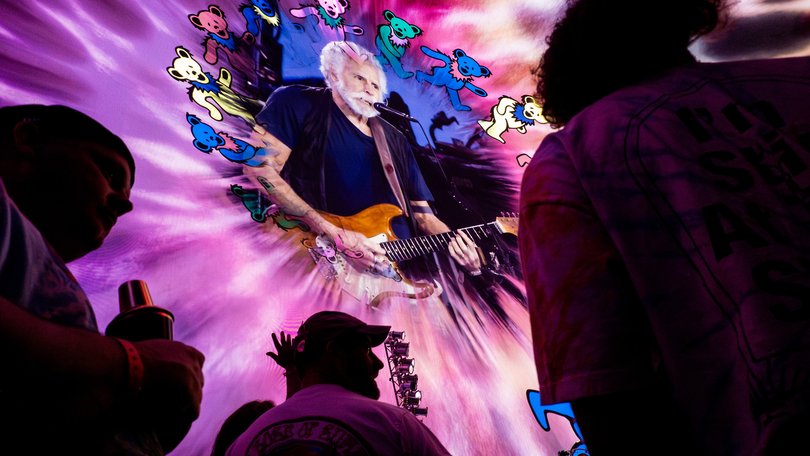 Bob Weir performed for Dead & Company  in Las Vegas in 2024.