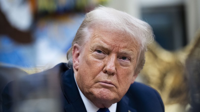 President Donald Trump during an interview with The New York Times in the Oval Office on Wednesday, Jan. 7, 2026. (Doug Mills/The New York Times)