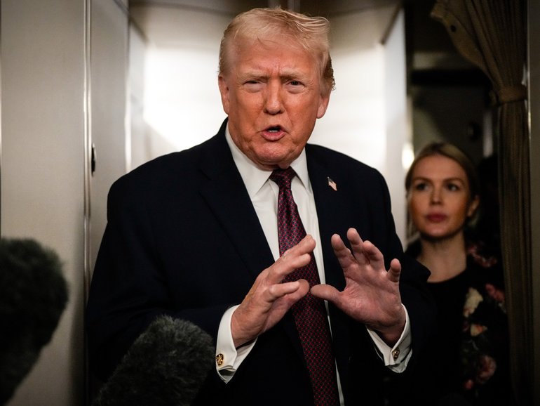 US President Donald Trump has ordered a 25 per cent tariff on countries that do business with Iran.