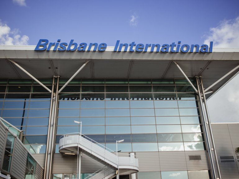 Brisbane Airport International Terminal was evacuated, causing flight delays. 