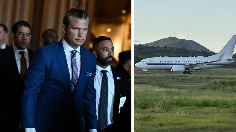 A secret plane was painted to look like a civilian plane before it attacked a narco-terrorist boat.