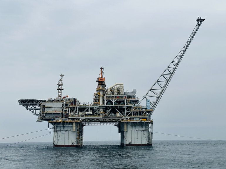 Scarborough floating production unit.