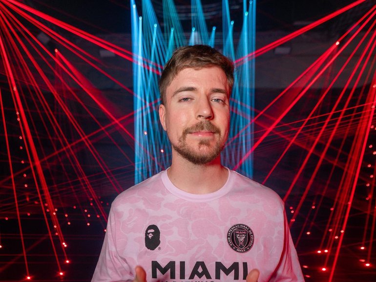 YouTube star MrBeast, aka Jimmy Donaldson.