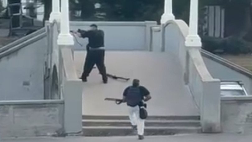 The heritage-listed footbridge where two gunmen opened fire in Bondi is expected to be replaced in coming years, but could become a permanent memorial site.