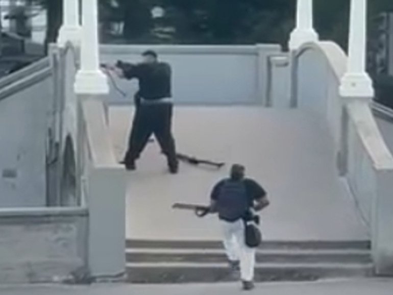 The heritage-listed footbridge where two gunmen opened fire in Bondi is expected to be replaced in coming years, but could become a permanent memorial site.