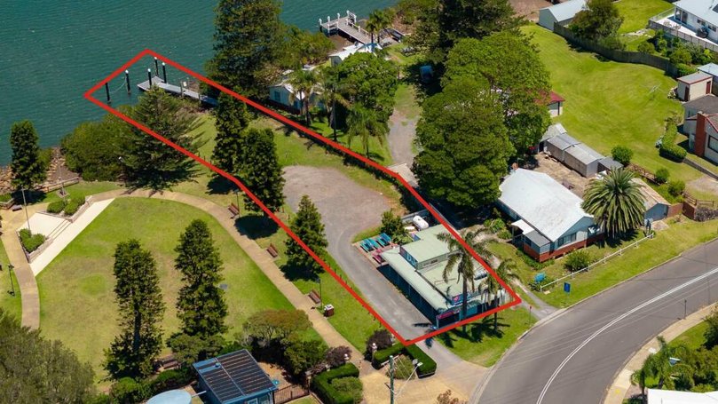 The property, located at 114 Greenwell Point Road, Greenwell Point has a guide of $1.7 million to $1.8 million.